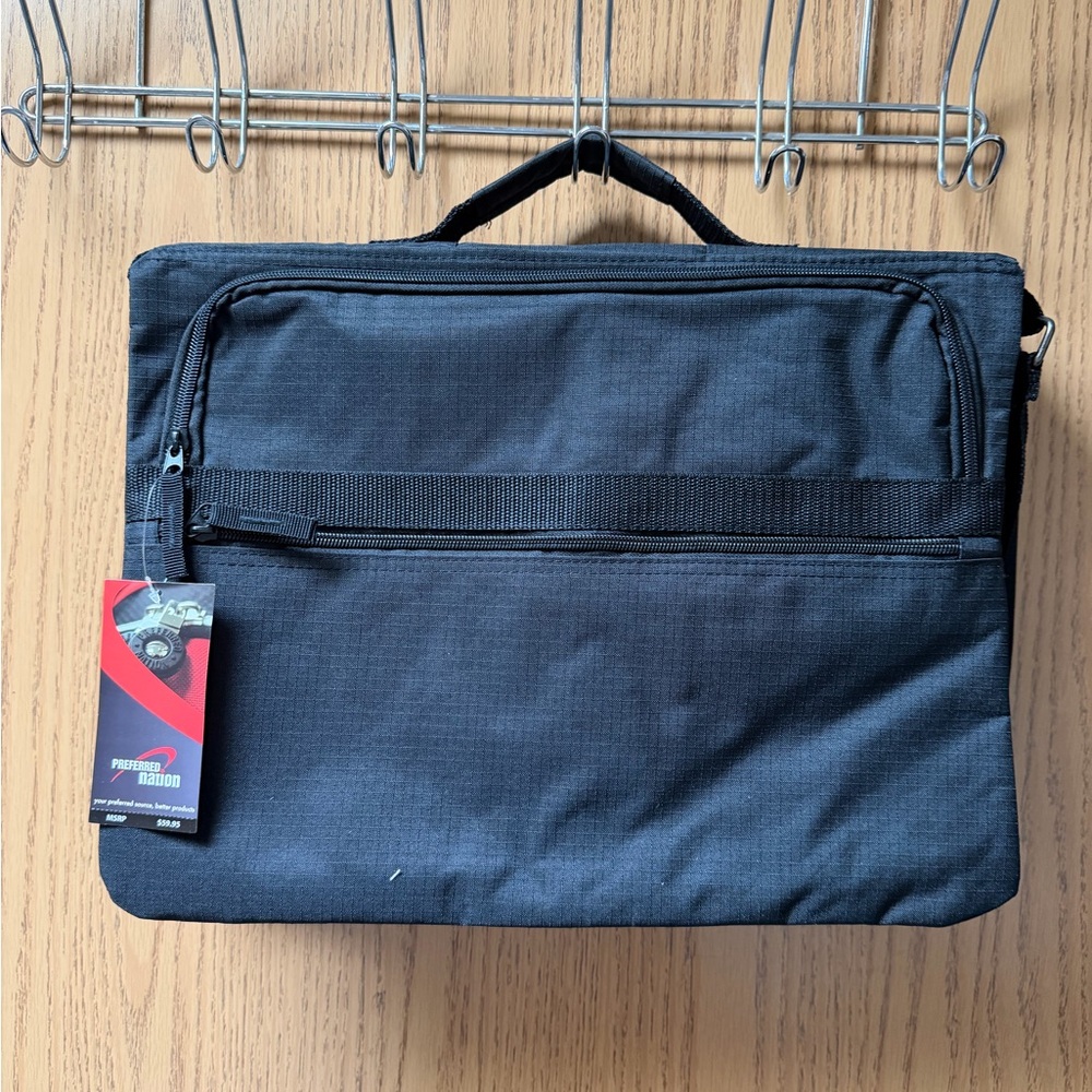 Professional Black Laptop Bag
